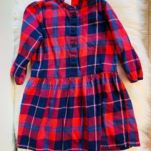 J. Crew Crewcuts Plaid Girls Dress! ❤️ - Picture 1 of 3